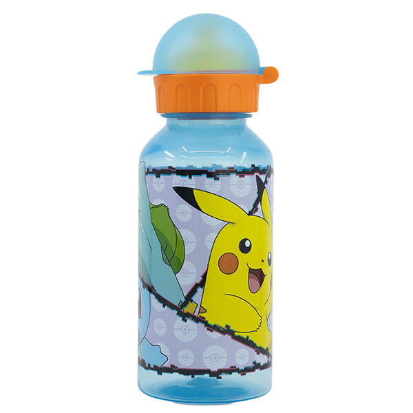 Pokémon školská fľaša s náustkom - 370 ml