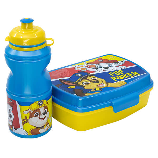 Darčekový set fľaše na pitie a desiatového boxu Paw Patrol