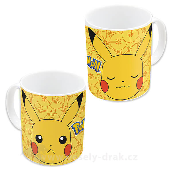 Žltý hrnček Pokémon Pikachu