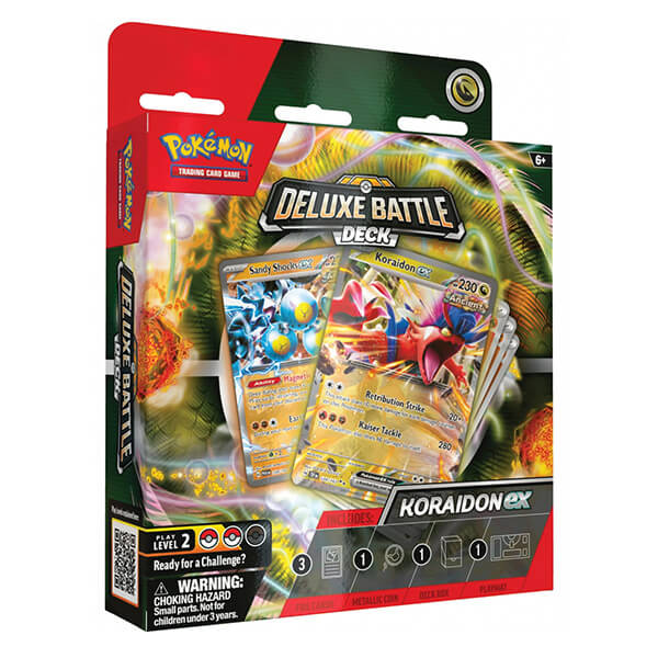 Pokémon Koraidon ex Deluxe Battle Deck - mierne až stredne pokročilí hráči
