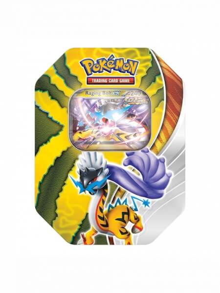 Plechovka Pokémon Paradox Destinies Tin - Raging Bolt ex