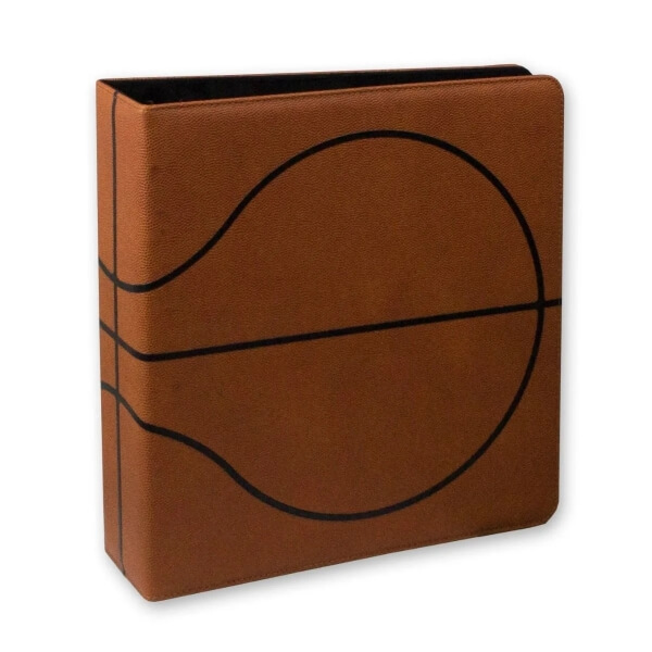 Krúžkový album BCW Collectors Basketball - Premium Brown