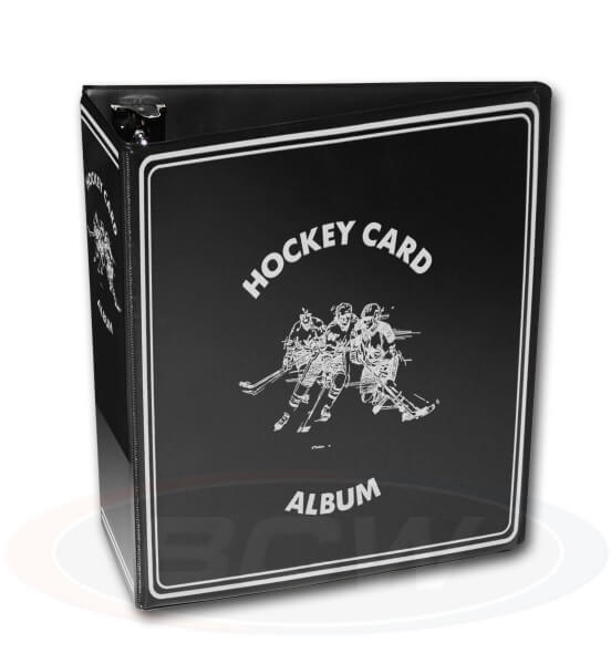 Krúžkový album BCW Hockey - Black - 2. jakost
