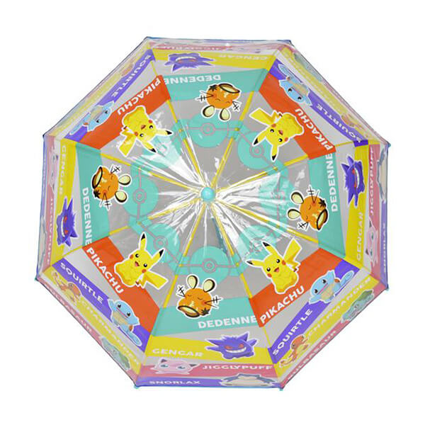 Detský dáždnik Pokémon - tyrkysový - 42 cm