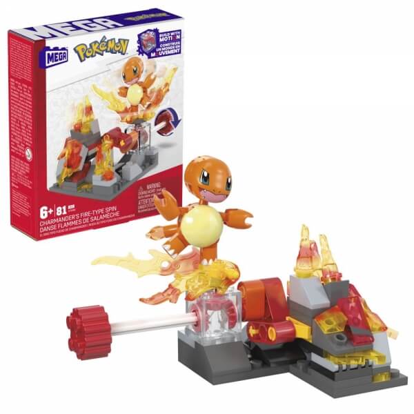 Pokémon súpravy MEGA - Ohnivý Charmander