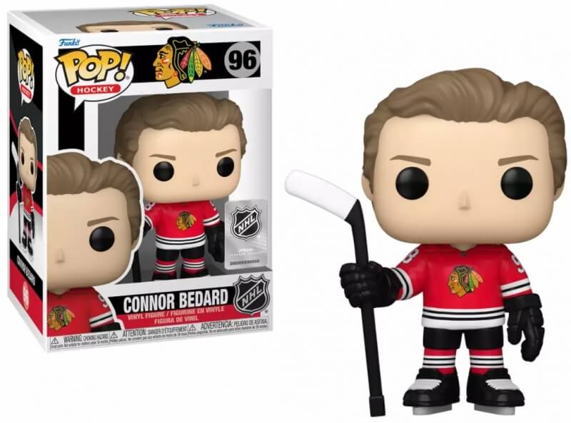 POP! figúrka NHL #96 - Connor Bedard (Chicago Blackhawks)