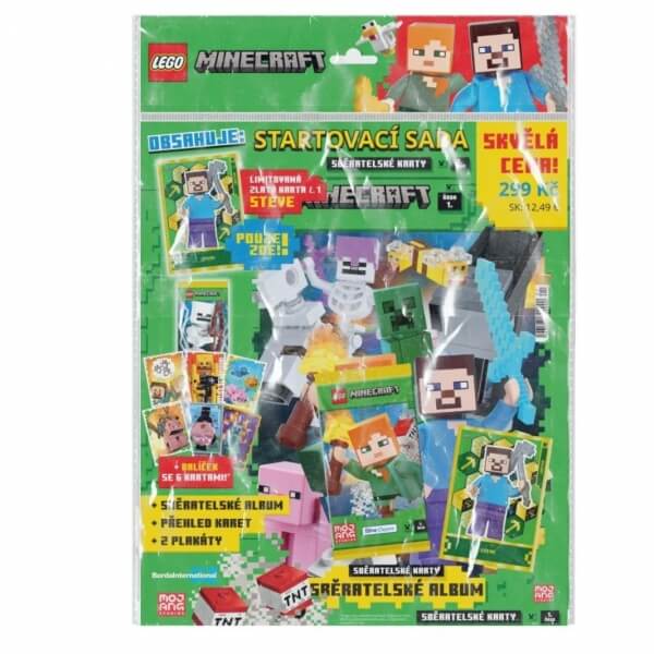 Lego Minecraft karty - štartovací balíček