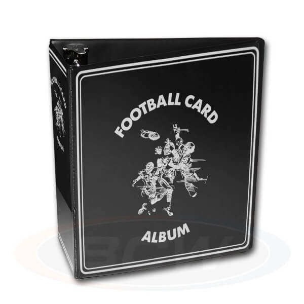 Krúžkový album BCW Football - Black - 2. jakost