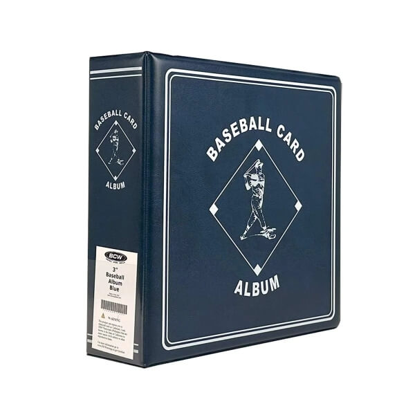 Krúžkový album BCW Baseball - Blue