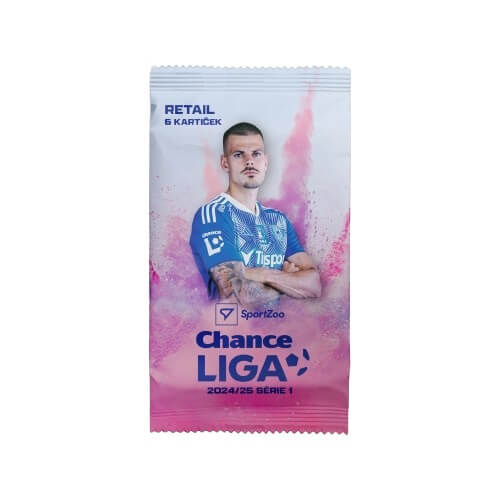 Futbalové karty Chance liga 2024-2025 1. série Retail balíček