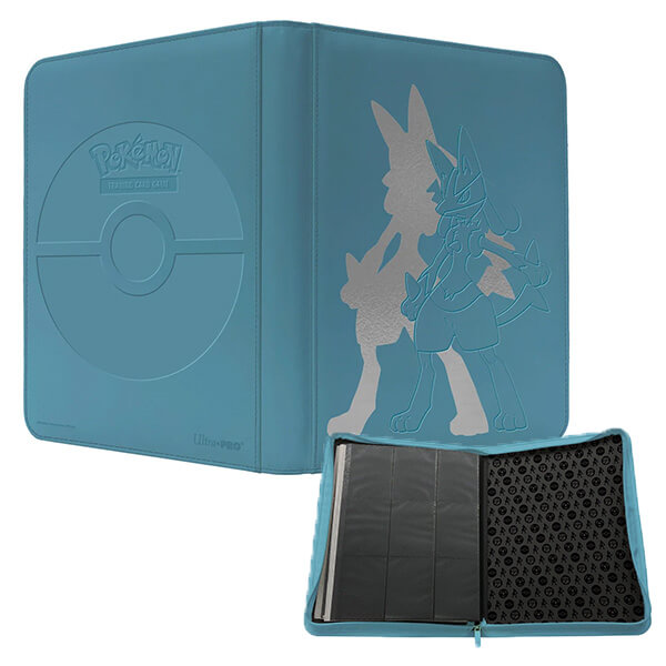 Pokémon: A4 album na 360 karet - Lucario (foilové) - 2. akosť