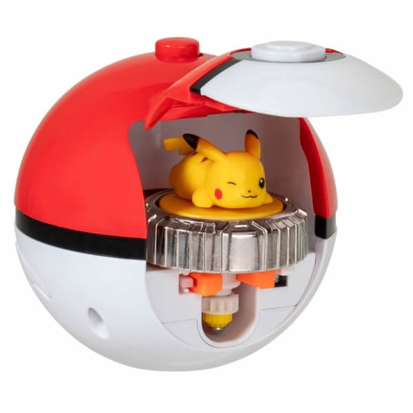 Balenie Pokémon Battle Spinner - Pikachu a Poké Ball