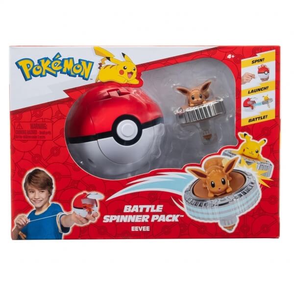 Balenie Pokémon Battle Spinner - Eevee a Poké Ball