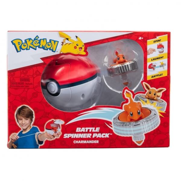 Balenie Pokémon Battle Spinner - Charmander a Poké Ball