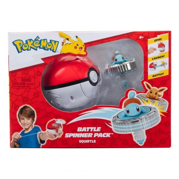 Balenie Pokémon Battle Spinner - Squirtle a Poké Ball