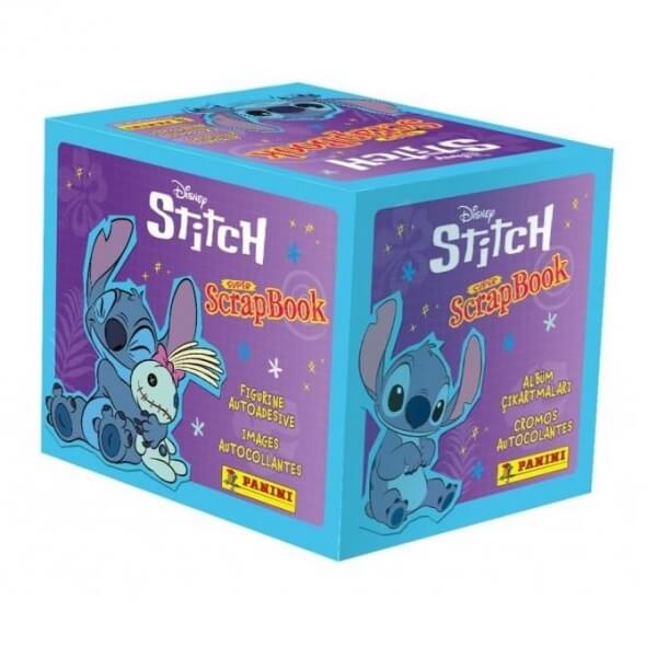 Stitch Super ScrapBook nálepky - box (36 balíčkov)