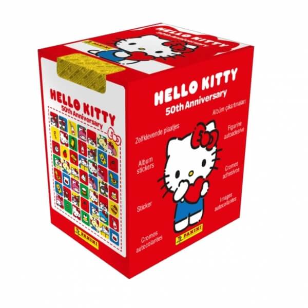 Hello Kitty (50. výročie) - samolepky - 36 balení