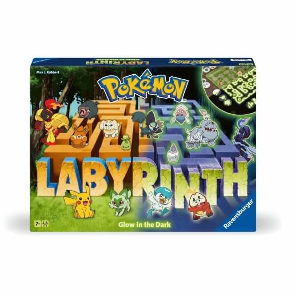 Pokémoni z labyrintu - Glow in the Dark (Nočná edícia)