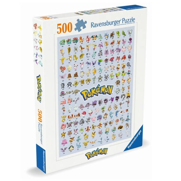 Ravensburger Prvých 151 Pokémonů Puzzle - 500 dielikov