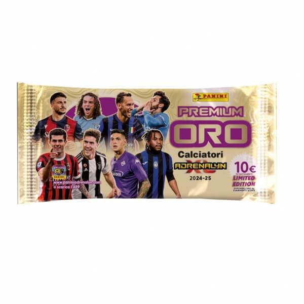 Futbalové karty Panini SERIE A 2024/2025 - ADRENALYN XL Premium Oro zlatý