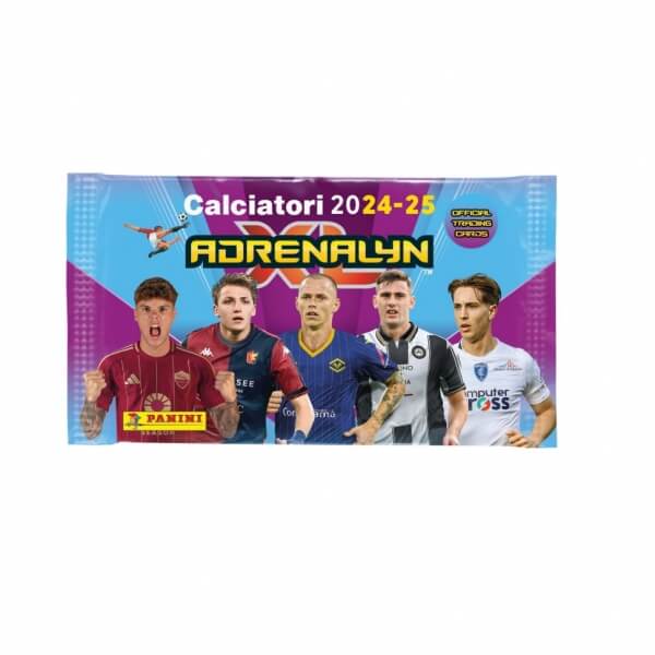 Futbalové karty Panini SERIE A 2024/2025 - ADRENALYN balíček