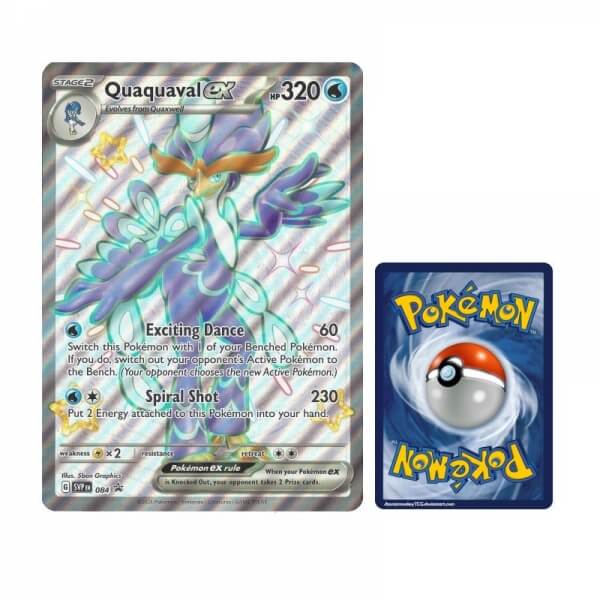 Karta Pokémon JUMBO Quaquaval EX z prémiovej kolekcie 