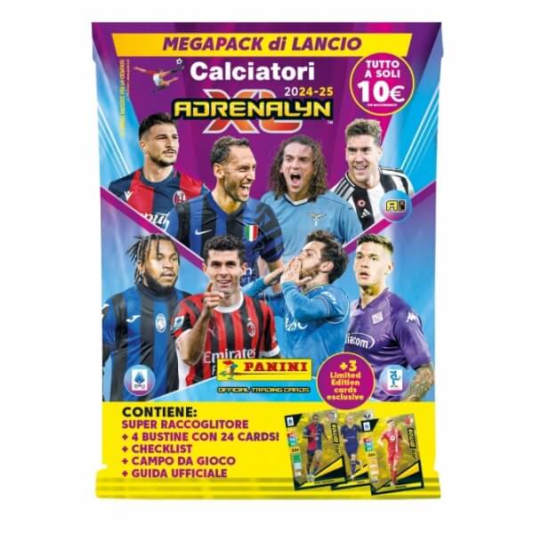 Panini Italian Serie A 2024/2025 - Štartovacia sada futbalových kariet
