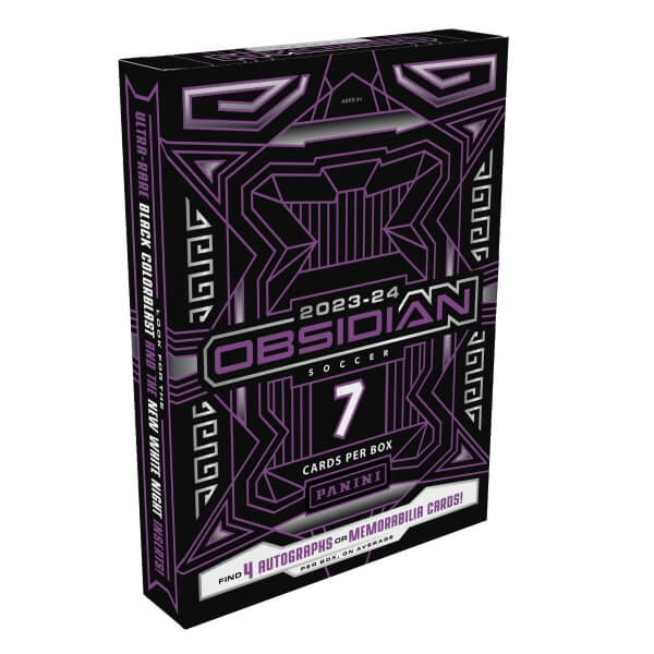 2023-2024 Panini Obsidian Hobby Box - futbalové karty