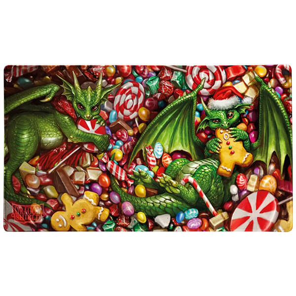Hracia podložka na karty Dragon Shield Christmas 2024