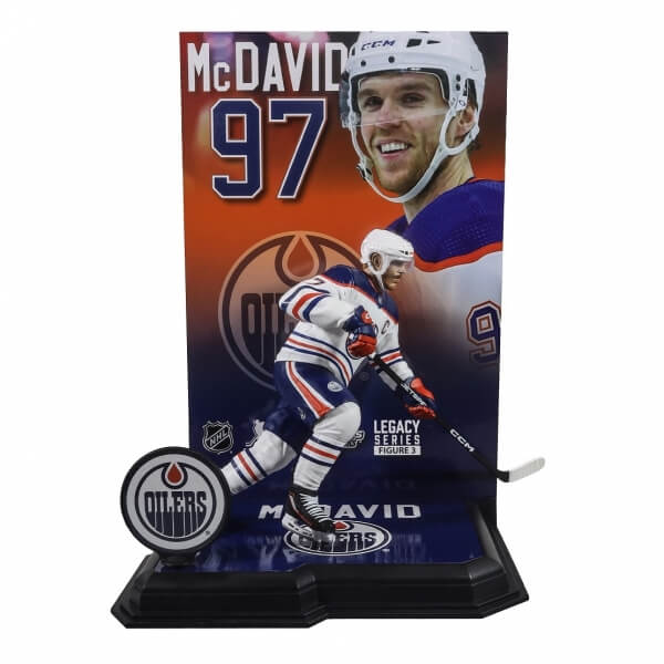 Figúrka NHL - Connor McDavid (Edmonton Oilers) - Legacy Series #3 - biela