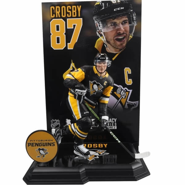 Figúrka NHL - Sidney Crosby (Pittsburgh Penguins) - Legacy Series #2 - čierna