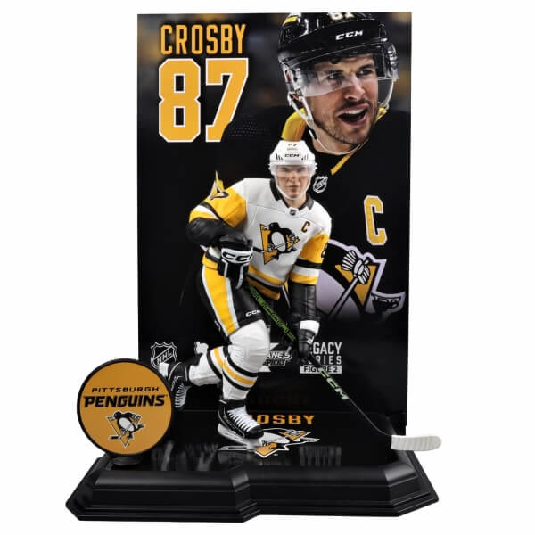 Figúrka NHL - Sidney Crosby (Pittsburgh Penguins) - Platinum Edition - biela