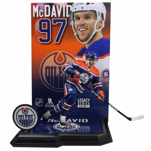 Figúrka NHL Connor McDavid (Edmonton Oilers) - Platinum Edition - modrá