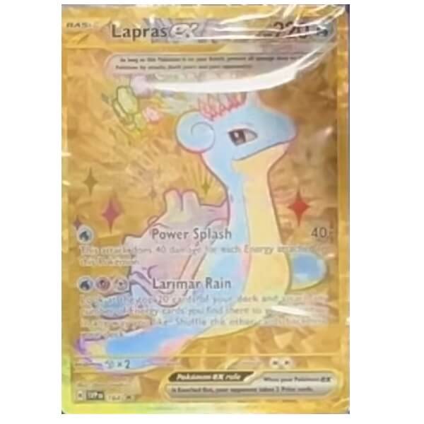 Karta Pokémona Lapras ex od UPC - Terapagos ex