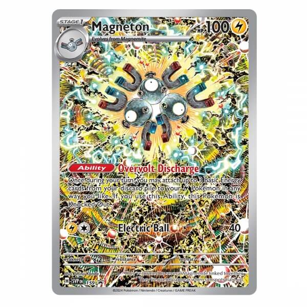 Karta Pokémon Magneton z ETB Surging Sparks