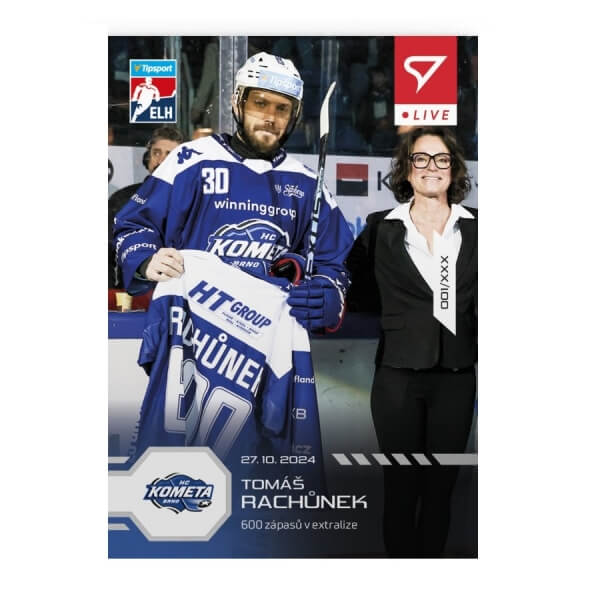 Hokejová karta Live Tipsport 2024-2025 - L-32 Tomáš Rachůnek