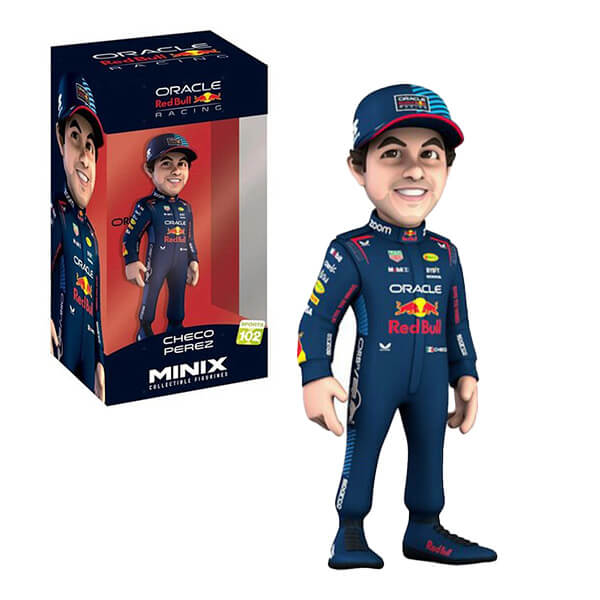 Figúrka Minix Oracle Red Bull - Checo Pérez