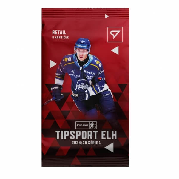 Hokejové karty Tipsport ELH 24/25 Retail balíček 1. séria