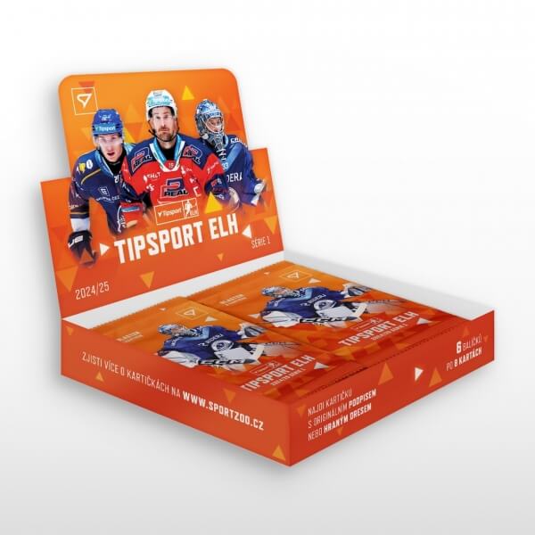 Hokejové karty Tipsport ELH 24/25 Blaster box 1. séria