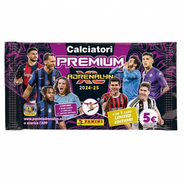 Futbalové karty Panini SERIE A 2024/2025 - ADRENALYN XL Premium černý
