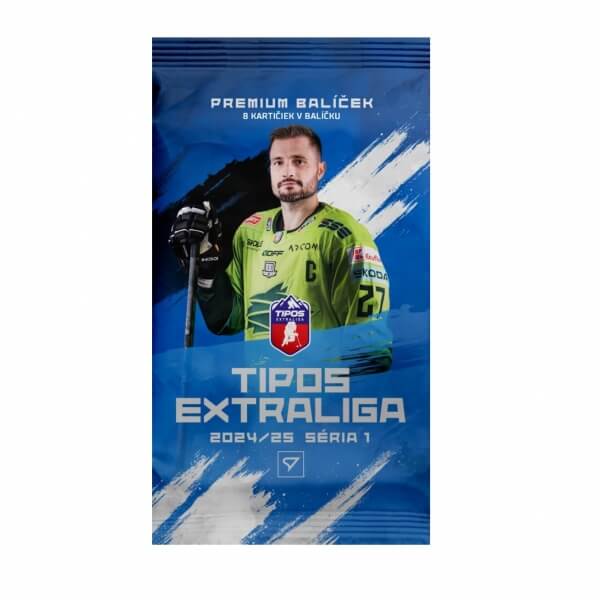 Hokejové karty Tipos Extraliga 2024-25 - Premium balíček - 1. séria