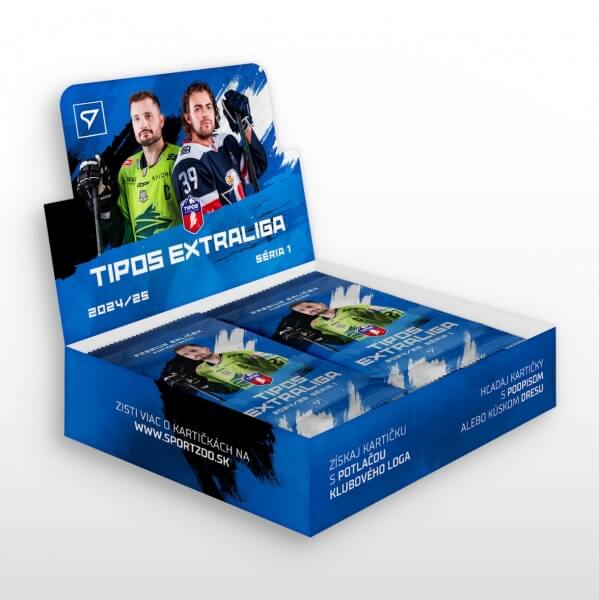 Hokejové karty Tipos Extraliga 2024-25 - Premium box - 1. séria