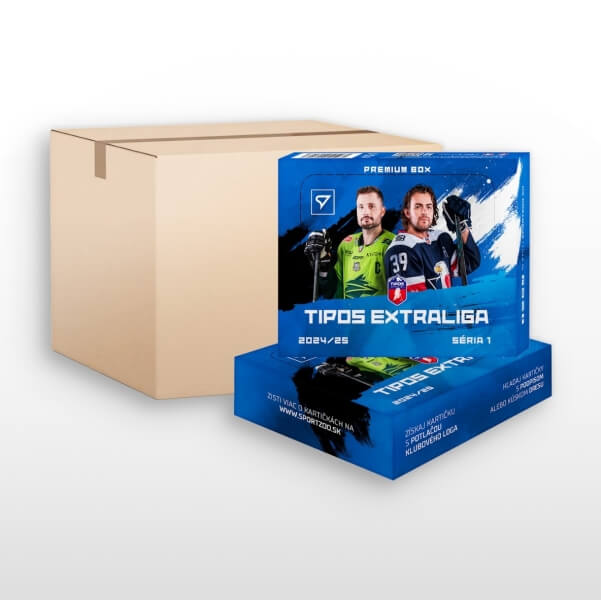 Hokejové karty Tipos Extraliga 2024-25 - Premium Case - 1. séria
