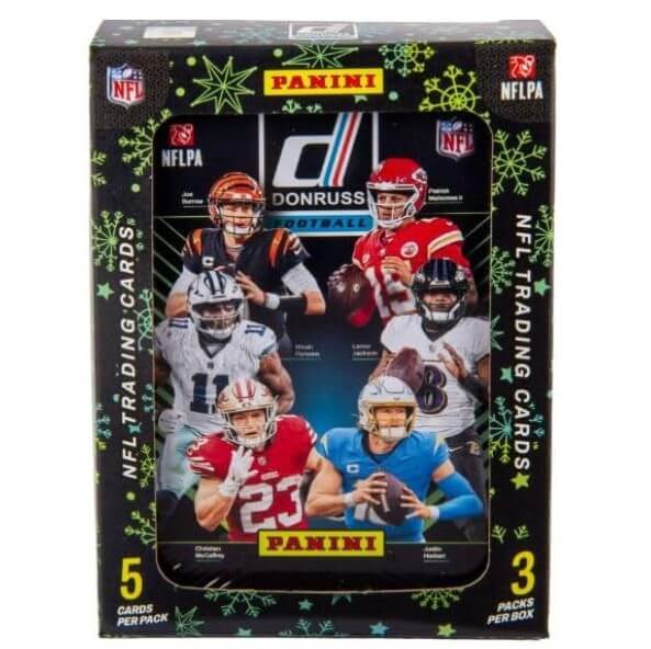 2024 Donruss NFL Football Winter Tin - karty amerického futbalu