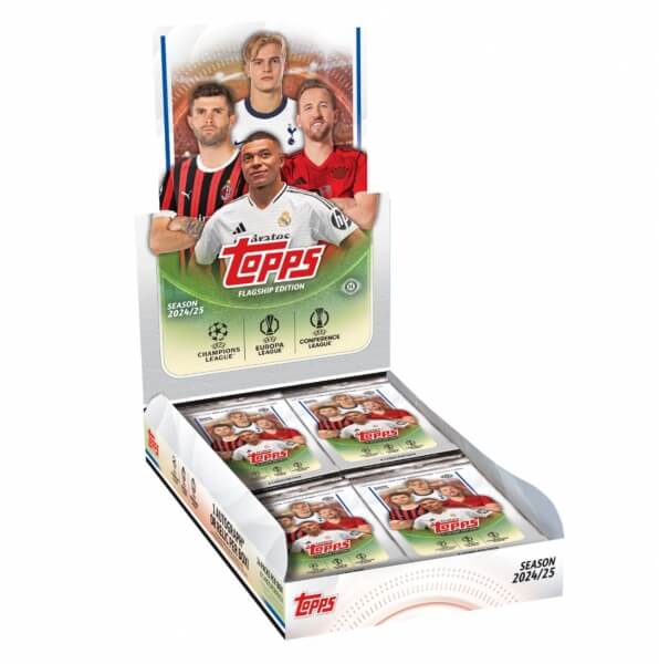 2024-2025 Topps UEFA Club Competition Hobby Box