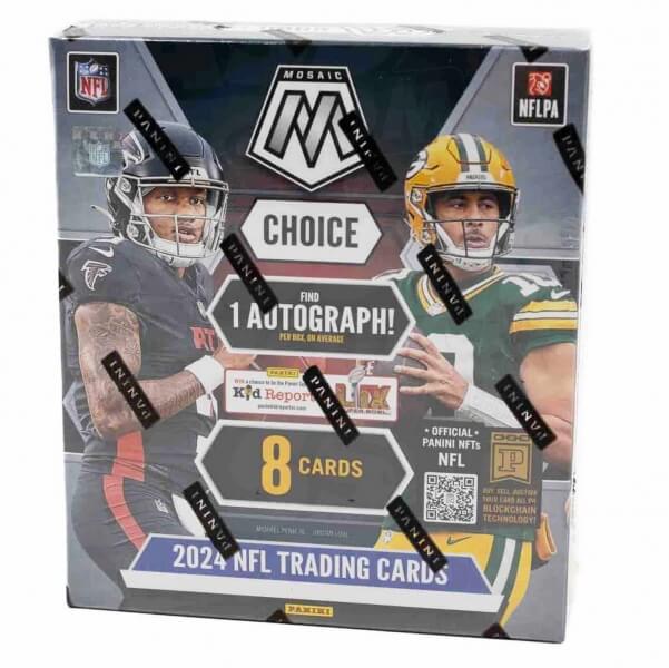 2024 Panini Mosaic Choice Football Hobby Box - karty amerického futbalu