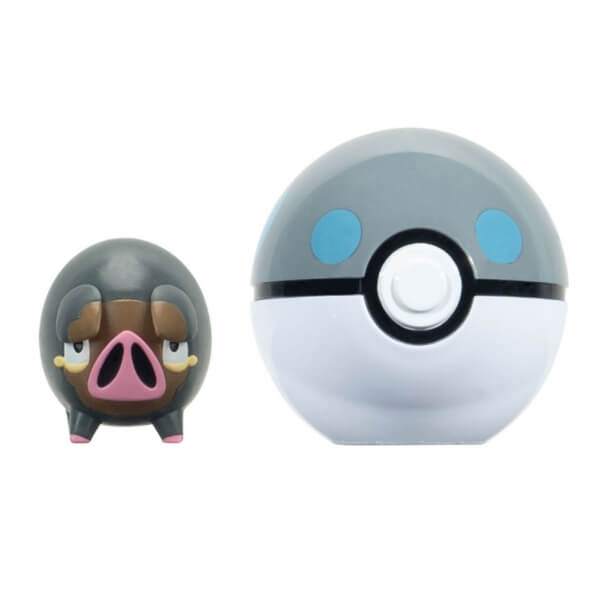 Pokémon Clip and Go Heavy Ball - figúrka Lechonk