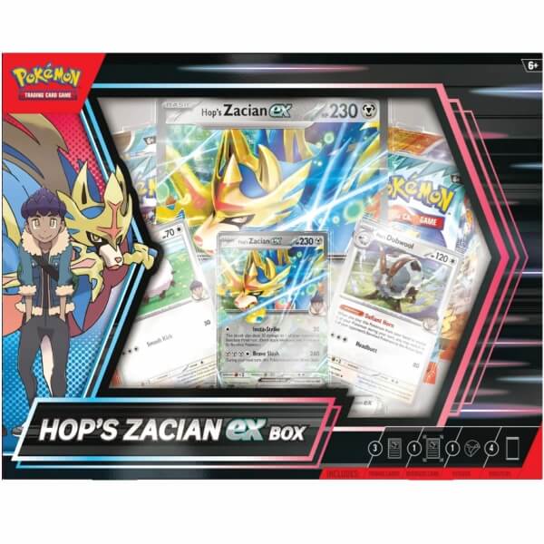 Pokémon Hop's Zacian ex Box - 2. akosť