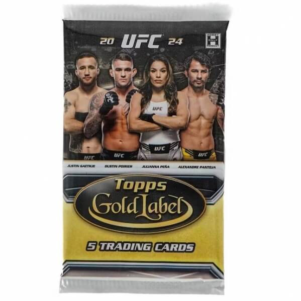 2024 Topps Gold Label UFC Hobby Balíček - zberateľské karty  MMA