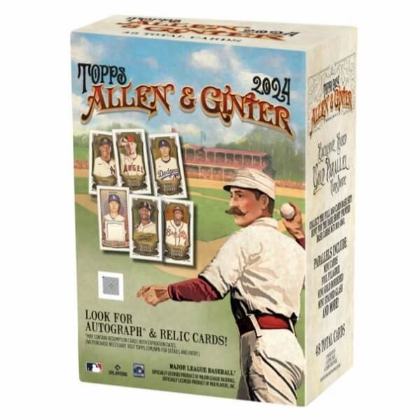 2024 Topps Allan Ginter Baseball Blaster Box - zberateľské karty